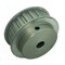 B&B Manufacturing 24L075-6FA6, Timing Pulley, Aluminum, Clear Anodized,  24L075-6FA6 - alternate 2